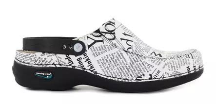 Maskintvättbara Slip-ins i läder news/journal - Arbetsskor för damer - 113197 - 1