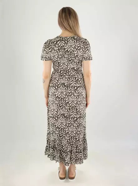 Only naisten mekko Chianti tarmac/kaja graph - Mekot ja tunikat - 140867 - 2