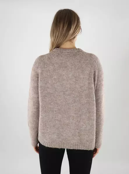 Only naisten neuletakki Shine Pocket beige - Naisten neuleet - 139887 - 2