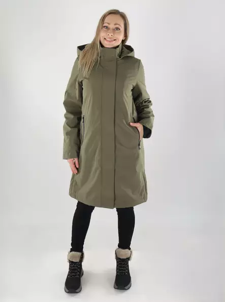 Only naisten takki Kara parka stone gray - Parkas för damer - 142107 - 1