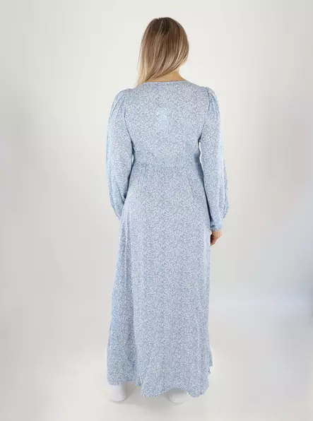 Pieces naisten mekko Gaitlyn vaaleansininen/valkoinen - Mekot ja tunikat - 141027 - 2