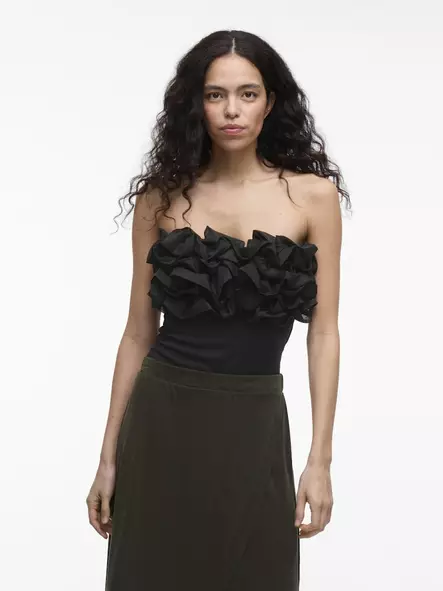 Vila body Tove Bodystocking svart - Toppar för damer - 139907 - 1