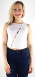 JJXX naisten lyhyt ribbitoppi Hannah stretch - Naisten topit - 133517 - 2