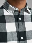 Jack & Jones herr skjorta Gingham rutig svartvit - Skjortor för herrar - 130047 - 3