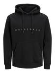 Jack&Jones Hoodie Copenhagen hood, svart - Huvtröjor för herrar - 132497 - 1