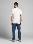 Jack & Jones herr T-shirt Jeans, svart, vit - T-shirts för herrar - 128907 - 4