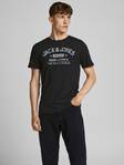 Jack & Jones herr T-shirt Jeans, svart, vit - T-shirts för herrar - 128907 - 2