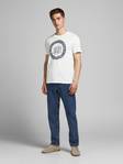 Jack & Jones herr T-shirt Jeans, svart, vit - T-shirts för herrar - 128907 - 3