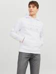 Jack&Jones vit huvtröja Star - Huvtröjor för herrar - 133947 - 2