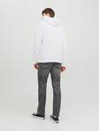 Jack&Jones vit huvtröja Star - Huvtröjor för herrar - 133947 - 4