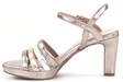 Marco Tozzi naisten metallinhohtoiset Juhlasandaalit 28309-20 rose - Naisten sandaalit - 132947 - 2