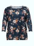 Only Carmakoma Neule Alba t.sin/flowers - Naisten neuleet - 126707 - 1