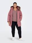 Only Carmakoma pluskoon Talvitakki Irena rose brown - Naisten talvitakit - 134597 - 2