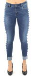 Only Jeans Carmen Reg Studank blå - Jeans för damer - 121697 - 1
