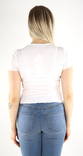 Only T-Paita Emma Short valkoinen - Naisten T-paidat - 130877 - 2