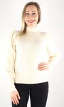 Only naisten Neule Katia highneck whitecap gray - Naisten neuleet - 132367 - 1