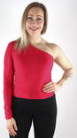 Only naisten Paita Sansa one shoulder - Naisten pitkähihaiset paidat - 132427 - 1