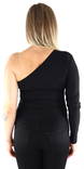 Only naisten Paita Sansa one shoulder - Naisten pitkähihaiset paidat - 132427 - 3