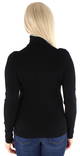 Only naisten musta neule poolokaulus Karol rollneck - Naisten neuleet - 129127 - 2