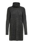 Only naisten pehmeä neulemekko Jana cowlneck dark grey - Naisten neuleet - 132237 - 5