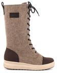Pomar leveälestiset Gore-tex huopasaappaat Jäätikkö sand felt - Naisten saappaat - 131917 - 1