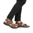 Rieker miesten sandaalit 26761-27 ruskea - Miesten sandaalit - 135417 - 5