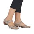Rieker naisten kävelykengät 43753-61 beige - Rieker kävelykengät - 135687 - 5