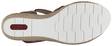 Rieker Kilklackade sandaler 61937-24 brun - Rieker sandals - 130297 - 4