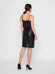 Vero Moda Kjol Buttersia hw coated svart - Kjolar - 126857 - 2