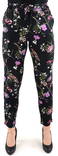 Vero Moda naisten Kukkahousut Easy loose Black/mille - Naisten housut - 131307 - 1