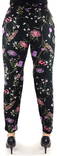 Vero Moda naisten Kukkahousut Easy loose Black/mille - Naisten housut - 131307 - 2