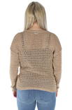 Vila Stickad tröja Lelas o-neck - Stickat för damer - 126037 - 3
