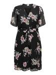 Only Carmakoma plus size klänning Cera svart/romantic - Klänningar och tunikor - 135817 - 1