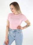 Vero Moda naisten t-paita Shelby vaaleanpunainen - Naisten T-paidat - 136057 - 1