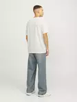 Jack&Jones t-shirt herr Jeans O-hals cloud dancer - T-shirts för herrar - 136657 - 3