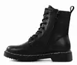 Askel ankelboots i läder 23893K7 svart - Stövletter och kängor för damer - 137107 - 2