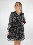 JDY mekko Cody V-Neck musta/hopea - Mekot ja tunikat - 137147 - 1