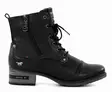 Mustang Ankelboots dam 1229-513-9 schwarz - Stövletter och kängor för damer - 137337 - 1