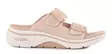 Skechers naisten pistokkaat 140871/BLSH GO WALK ARCH FIT 2.0 SANDAL - CHLOE vaaleanpunainen - Pistokkaat - 138687 - 2
