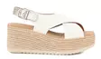 Oh! My Sandals 5715 damsandaler blanco combi - Sandaler för damer - 138777 - 1