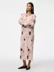 Pieces kukkakuosinen mekko Amber Midi vaaleanpunainen/kukkakuosi - Mekot ja tunikat - 138847 - 3