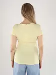 Only naisten t-paita Live love keltainen - Naisten T-paidat - 140817 - 2