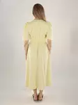 JDY naisten mekko Nora 2/4 midi keltainen - Mekot ja tunikat - 140837 - 2