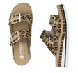 Rieker damtofflor V7955-90 leopard - Rieker mulor - 140857 - 4