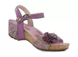 Laura Vita naisten aitonahkaiset sandaalit Daphneo 07 lilas - Naisten sandaalit - 140937 - 1