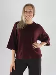 Only damtröja Pullover 3/4 port royale - Stickat för damer - 141487 - 1