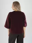 Only damtröja Pullover 3/4 port royale - Stickat för damer - 141487 - 2