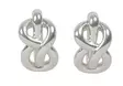 Snö of Sweden Korvakorut Everly knot hopea - Korvakorut - 141587 - 1
