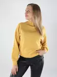 Vero Moda Neule Leaf golden spice - Stickat för damer - 141737 - 1