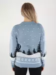 Only naisten neule Xmas ho vaaleansininen - Naisten neuleet - 142347 - 2